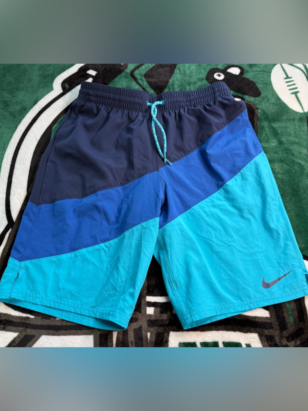 Nike Men’s Swim Trunks Shorts Blue